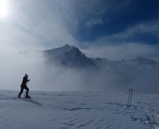 Location de raquettes à neige camping azun nature