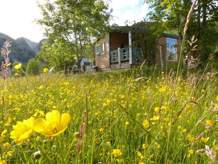 Cabaña de montaña - Pirineos- camping Altos Pirineos