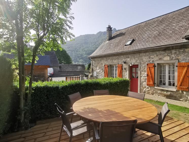 Gîte Pyrénées avec jardin