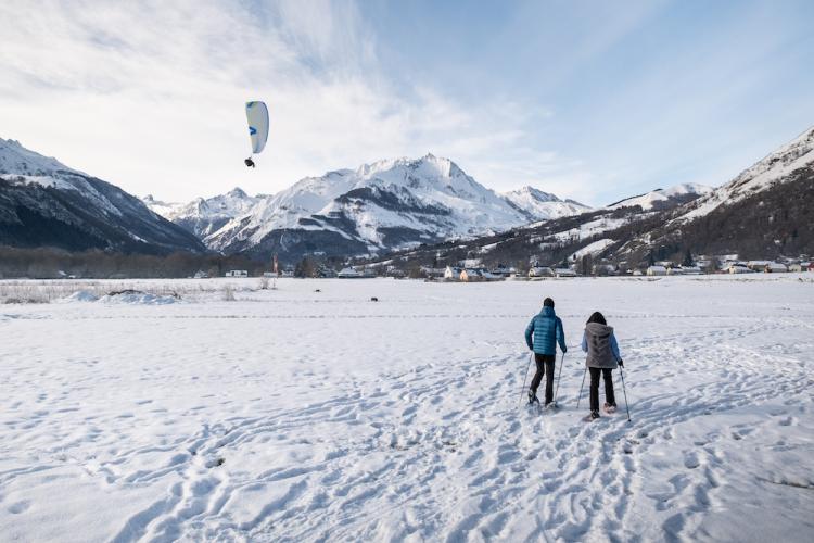 Location de raquettes à neige camping azun nature